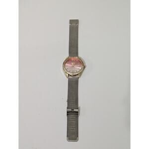 Juicy Couture Black Label Metallic‎ Silver Stainless Quartz Watch JC/5032